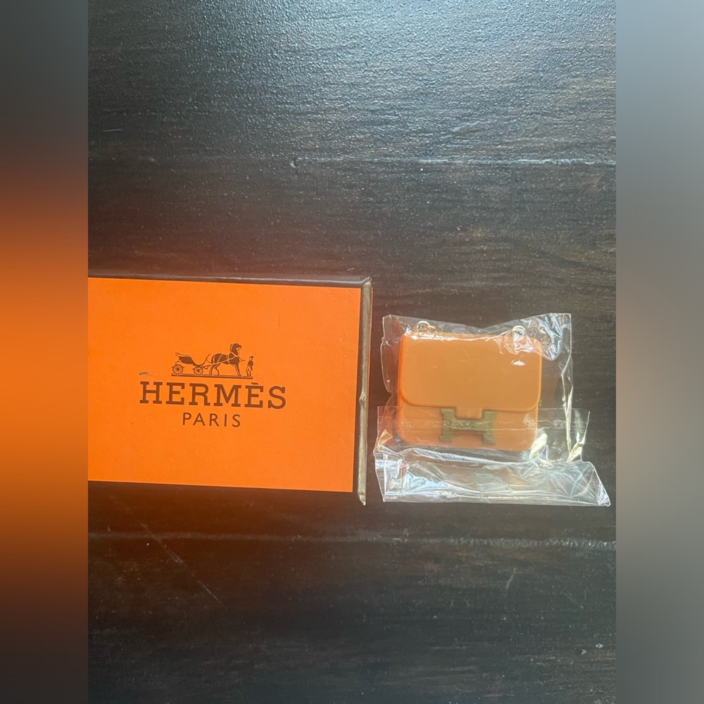Brand new Hermes key chain with box!